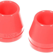 Prothane 14-1301 Red McPhearson Strut Bump Stops Kit