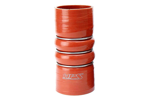 HPS CAC-300-HOT Silicone High Temperature 4-ply Aramid Reinforced Charge Air Cooler CAC Hose Hot Side, 100 PSI Maximum Pressure, 6