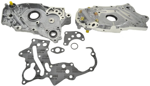 ITM Engine Components 057-1323 Engine Oil Pump for 1989-1995 Hyundai/Mitsubishi 1.8L/2.0L L4 Vin U, R, V Elantra, Sonata, Eclipse, Galant