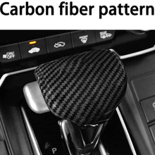 JINZHAO Sport Style Carbon Fiber Print Auto Gear Shift Knob Cover Trim for Honda CR-V 2017 2018 2019 2020 Accessories (Carbon Fiber Pattern)