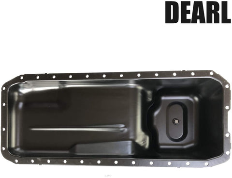 Engine Oil Pan W/Drain Plug Fits L6 5.9L 6.7L 03-10 Ran 2500 Pickup / 03-10 Ram 3500 Pickup / 08-10 Ram 4500/11-12 2500 3500 4500 (03 04 05 06 07 08 09 10 11 12 2003 2004 2005 2006 2007 2008 2009)