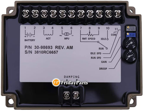 Speed Controller Control Governor 3098693 for Cummins Engine KTA19