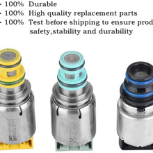Lovey-AUTO OEM # 6T45E 6T40 7pcs/Set Tested 6T45E 6T40 Transmission Shift Solenoid for Chevrolet Malibu Cruze Equinox Buick Regal LaCrosse Saab