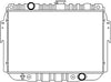 OE Replacement Radiator DODGE VAN DODGE FULLSIZE(-2003) 1999-2003 (Partslink CH3010175|CH3010179)