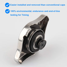 Radiator Cap, Replaces 19045-RAA-003, 19045RAA003, 19045 RAA 003 Compatible with Honda, Acura - Accord Civic Crosstour CRV Element Fit Odyssey Pilot Ridgeline S2000, MDX RDX RL RLX TL TLX TSX ZDX