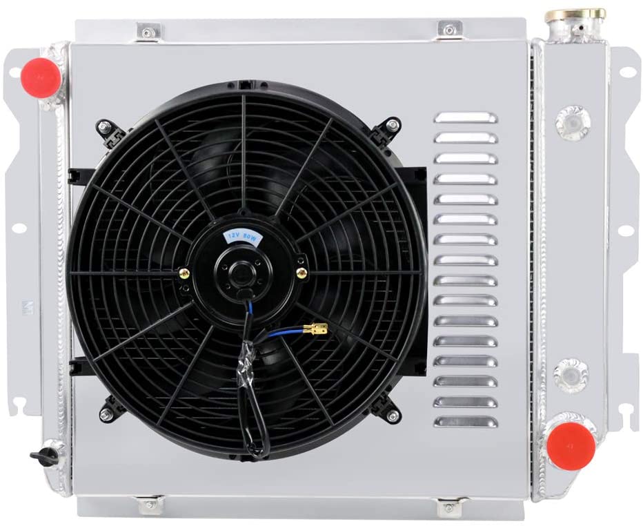 OzCoolingParts 3 Row Core Aluminum Radiator + 16