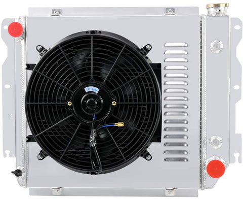 OzCoolingParts 3 Row Core Aluminum Radiator + 16