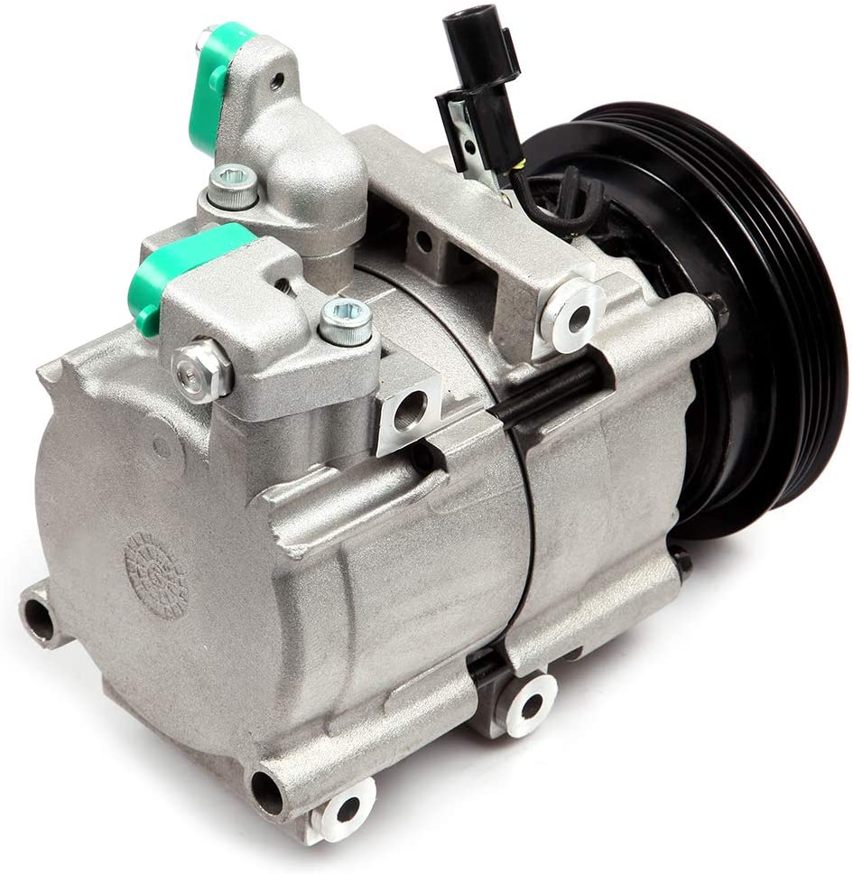 cciyu AC Compressor and A/C Clutch fit for Kia Sorento AC Clutch Compressor CO 10822C