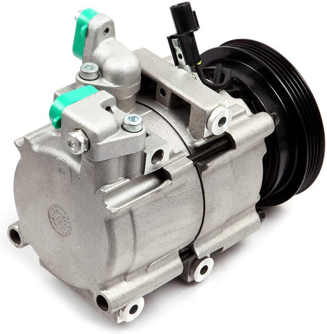 cciyu AC Compressor and A/C Clutch fit for Kia Sorento AC Clutch Compressor CO 10822C