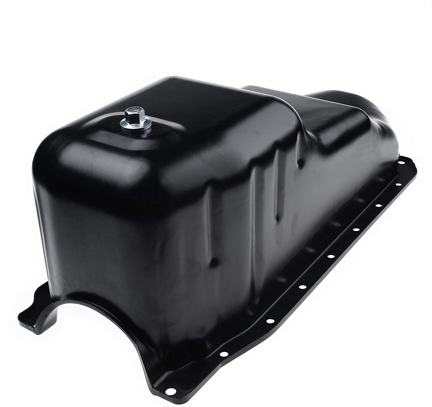 A-Premium Engine Oil Pan Sump Compatible with Cadillac Escalade 1999-2000 Chevy Express 1500 2500 3500 1996-2002 GMC Savana 1500 2500 3500 1996-2002