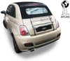 Atlas Luggage Rack FITS Abarth,Fiat 500C 312 Chrome Tailor Made & Perfect FIT TÜV Tested OEM Quality