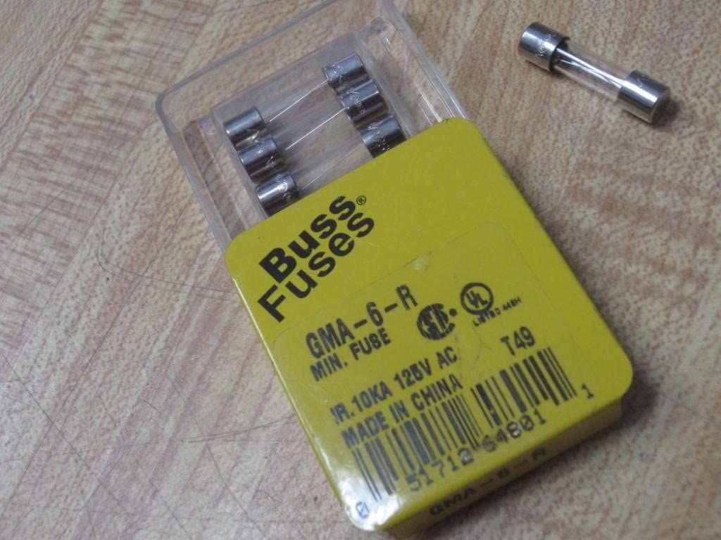 Bussmann GMA-6-R (1 EACH)