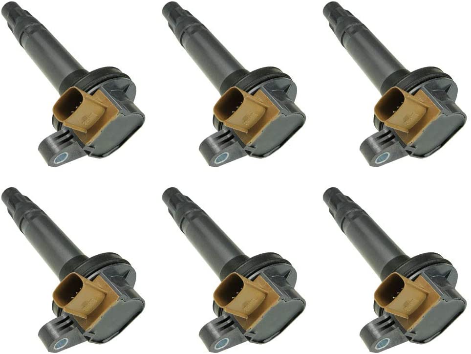 6 PCS Ignition Coil For V6 3.5L 13-17 EXPLORER FLEX POLICE INTERCEPTOR SEDAN / 11-16 F150 / 14-17 POLICE INTERCEPTOR UTILITY / 13-15 TAURUS / 15-18 TRANSIT150 250 350HD EXPEDITION