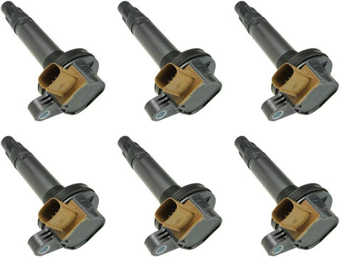 6 PCS Ignition Coil For V6 3.5L 13-17 EXPLORER FLEX POLICE INTERCEPTOR SEDAN / 11-16 F150 / 14-17 POLICE INTERCEPTOR UTILITY / 13-15 TAURUS / 15-18 TRANSIT150 250 350HD EXPEDITION