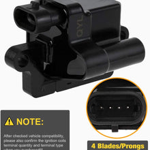 QYL Pack of 8 Ignition Coils Replacement for Cadillac Escalade Chevy Avalanche Silverado Suburban Tahoe GMC Topkick Savanna Sierra Yukon 1999-2009 4.8L 5.3L 6.0L 8.1L H6T55171ZC 3859078 C1208 UF-271