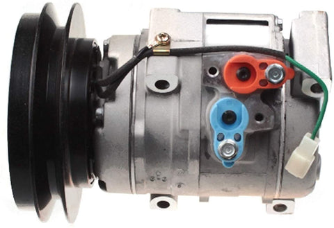 20Y-979-6121 PC200-7 24V Air Conditioning Compressor for Komatsu PC360-7 10S15C ST150101 1B R134A AC Compressor Excavator Spare Parts
