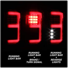 ACANII - For 2015 2016 2017 2018 Ford F150 w/Blind Spot Sensor Red Clear Full LED Light Tube Tail Lights Brake Lamps