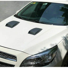 N\A Carbon Fiber AUTO Air Flow Intake Hood Scoop Bonnet Vent Sporty Cover Universal