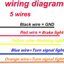 ANKIA Motorcycle Chopped Rear Fender Edge LED Brake License Plate Tail Light Stop Running Light Turn Signal Lamp for Harley Sportster XL883N 1200N XL1200V XL1200X (Smoked Black)