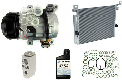 Parts Realm CO-0253AK Complete A/C AC Compressor Replacement Kit