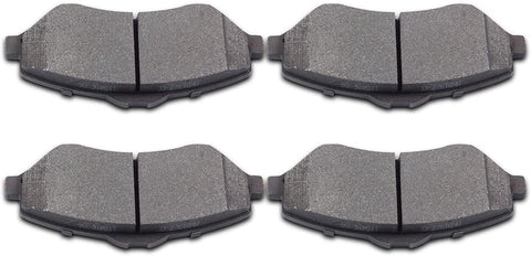 Brake Pads,ECCPP 4pcs Front Ceramic Disc Brake Pads Kits for Chrysler Town Country,Dodge Grand Caravan/Journey/Nitro,Jeep Liberty/Wrangler,Ram C/V,Volkswagen Routan