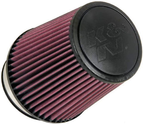 K&N Universal Clamp-On Air Filter: High Performance, Premium, Replacement Engine Filter: Flange Diameter: 4.375 In, Filter Height: 6.5 In, Flange Length: 1.25 In, Shape: Round Tapered, RU-5061