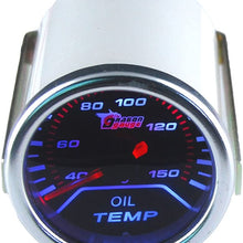 ESUPPORT Car 2" 52mm Water Temp Gauge Meter Temperature Light