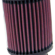 K&N Universal Clamp-On Air Filter: High Performance, Premium, Washable, Replacement Engine Filter: Flange Diameter: 2.625 In, Filter Height: 5 In, Flange Length: 1 In, Shape: Round, RB-0810