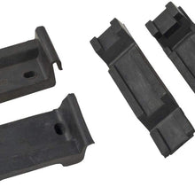 1983-1993 Mustang 5.0 Radiator Upper Mounting Brackets with Rubber Insulators