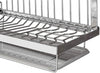 Chenbz Kitchen Rack, Dish Plate Wall Hanging Frame Stainless Steel Drain Rack Hanging Free Punching Dish Plate