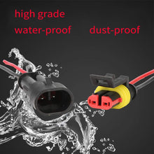 10 Kit 2 Pin Way Car Waterproof Electrical Connector Plug with 10cm Wire 17 AWG Marine, Real Conductor 1.2mm / 17 AWG Wire Match 16 18 AWG Electrical Wire