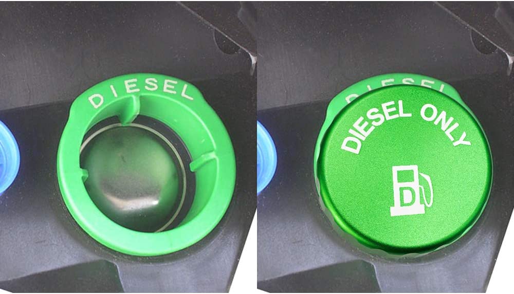 Diesel Fuel Cap for Dodge(Strong magnetism), Magnetic Ram Diesel Billet Aluminum Fuel Cap for 2013-2018 Dodge Ram Truck 1500 2500 3500 … …