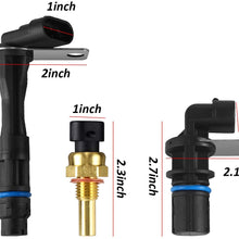 3 Pieces 213-4514 Engine Coolant Temperature Sensor, 213-363 Engine Camshaft Position Sensor, 213-354 Engine Crankshaft Position Sensor for GM Replace