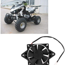 REOUG Motorcycle Thermo Electric Cooler Accessories Cooling Fan Fit for 250cc Karting