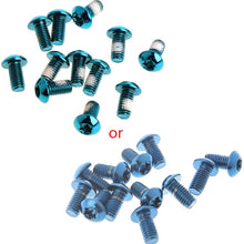 HELYZQ 12Pcs Bicycle Brake Disc Screws Alloy Steel Bolt Rotor Cycling for Mountain Bike