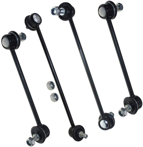 DLZ 4 Pcs Suspension Kit-2 Front 2 Rear Stabilizer Sway Bar Link Kit Compatible With ES300 1997-2001, RX300 FWD 1999-2003 K90313 K90311 K90312