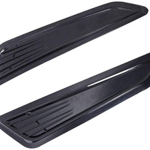 2PCS SS Style Decorative Front Black Bonnet Hood Vent Scoop Shade Covers for 2016-2018 Fit for Chevy Camaro LT 1LT 2LT Car Accessories Hood Scoop