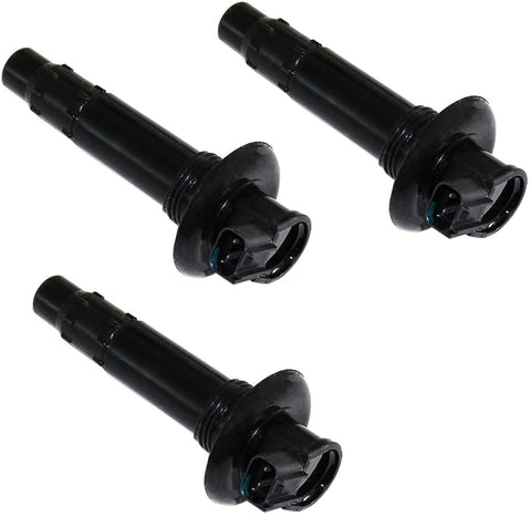 Caltric Ignition Coil Compatible With Seadoo Gtx1500 Gtx-1500 Gtx 1500 4-Tec 2003-2007 3-Pack