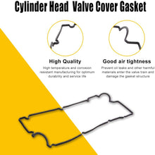 OCPTY Valve Cover Gasket Set Replacement fit for 06-11 Hyundai Accent 1.6L DOHC L4 16V 06-11 Kia Rio 1.6L DOHC L4 16V 22441-26801 264-990 Valve Covers