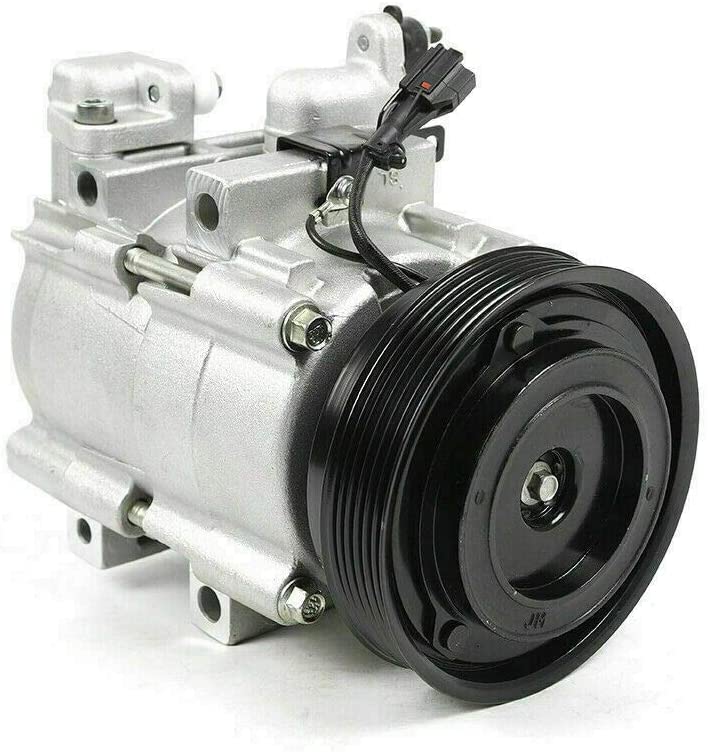 KDHARMR Air Conditioner Compressor w/Clutch For 2003-2006 Hyundai Santa Fe 3.5L CO 10921C(US Stock)