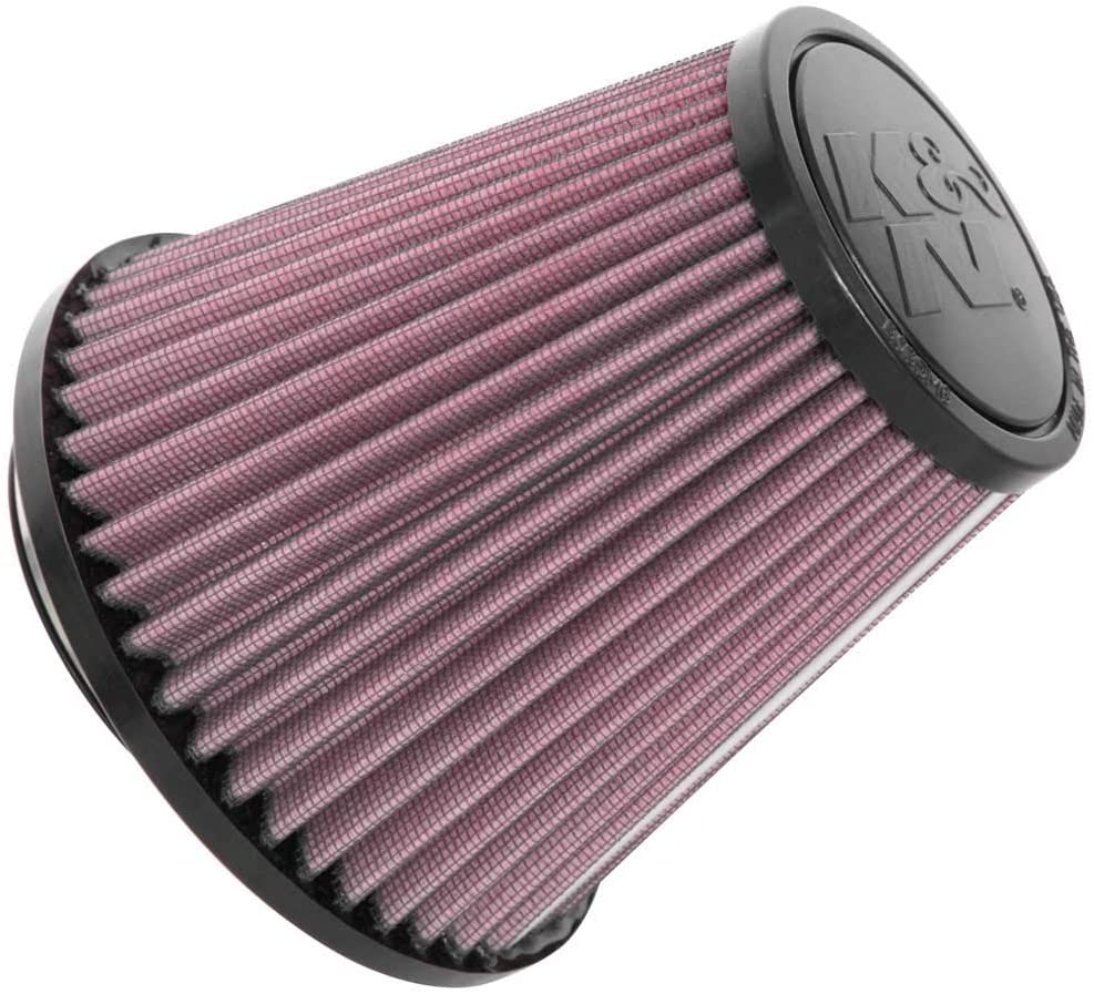 K&N Universal Clamp-On Air Filter: High Performance, Premium, Replacement Filter: Flange Diameter: 3.25 In, Filter Height: 5.4375 In, Flange Length: 0.78125 In, Shape: Round Tapered, RU-1637