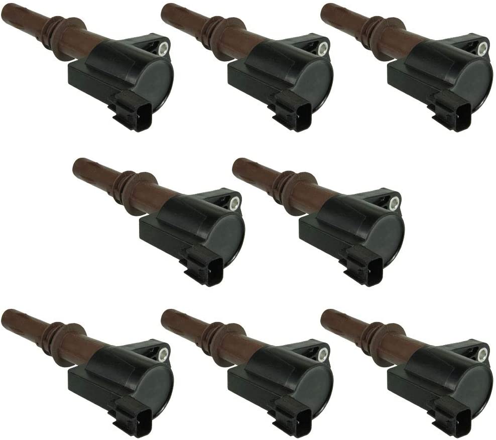 8 PCS Ignition Coil For V8 5.4L 4.6L 08-14 EXPEDITION / 08-10 F150 EXPLORER SPORT TRAC F250 SUPER DUTY MUSTANG - 08-14 NAVIGATOR - 08-10 MOUNTAINEER