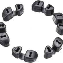 FUBANGBM 6pcs Car Air Conditioner Pads A/C Rubber Bumpers Fit for 5SE09C 5SL12C 5SEU12C 6SEU14C 6SEU17C 7SEU17C