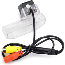 eHANGO Car Rear View Camera Bracket License Plate Lights Housing Mount for Mazda 6 M6 GH Mazda6 Ruiyi Mazda RX-8 (8 LED)