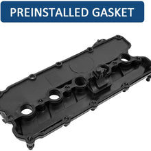 X AUTOHAUX 07K103469L Car Engine Valve Cover Replacement for Volkswagen Jetta 2005-2014 2.5L