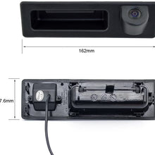 LIEBMAYA 170 degree Car Trunk Handle Backup Camera Rear View HD Camera Parking Backup Camera for BMW 5 F10, 5 F11, 3 F30, X3 Series F25