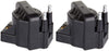 Aintier Ignition Coil pack of 2 compatible for Buic-k/Cadilla-c/Chev-y/GM-C/Isuzu/Oldsmobile/Pontiac 1986-2009 Equivalent with Part-numbers: C1316 D545
