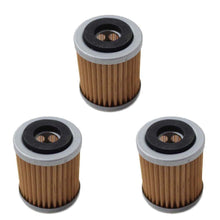 KN142 Oil Filter for Compatible with Yamaha YFM350 YFP350 YFM350X Warrior YFM350FW YFM400 Big Bear Wolverine YZ426F YZ250 YZ400F Replace HF142 KN142 Pack of 3