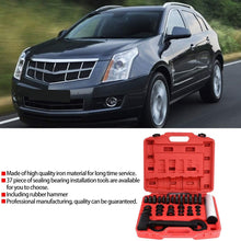 Suuonee Bearing and Seal, 37pcs/Set Bearing and Seal Installation Remover Kit Disassemble with Rubber Hammer