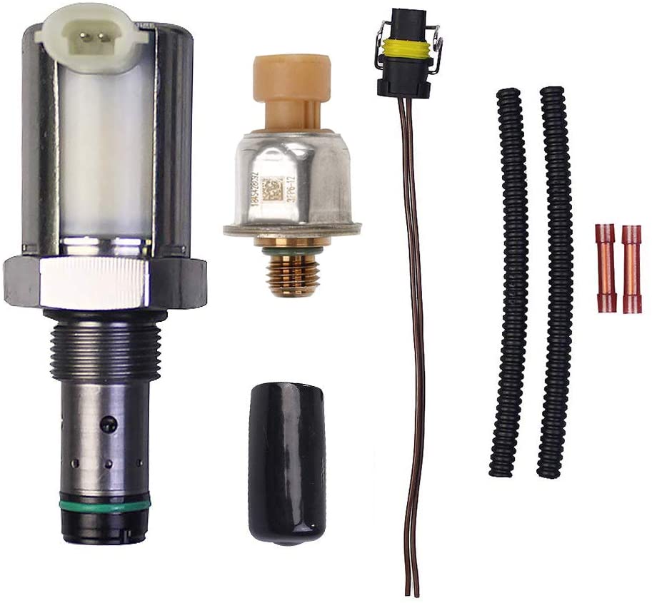 GaofeiLTF 6.0 Fuel Injection Pressure Regulator Valve & Sensor IPR & ICP for 2003-2010 Ford 6.0L Powerstroke Diesel Excursion F250 F350 F450 E350 E450